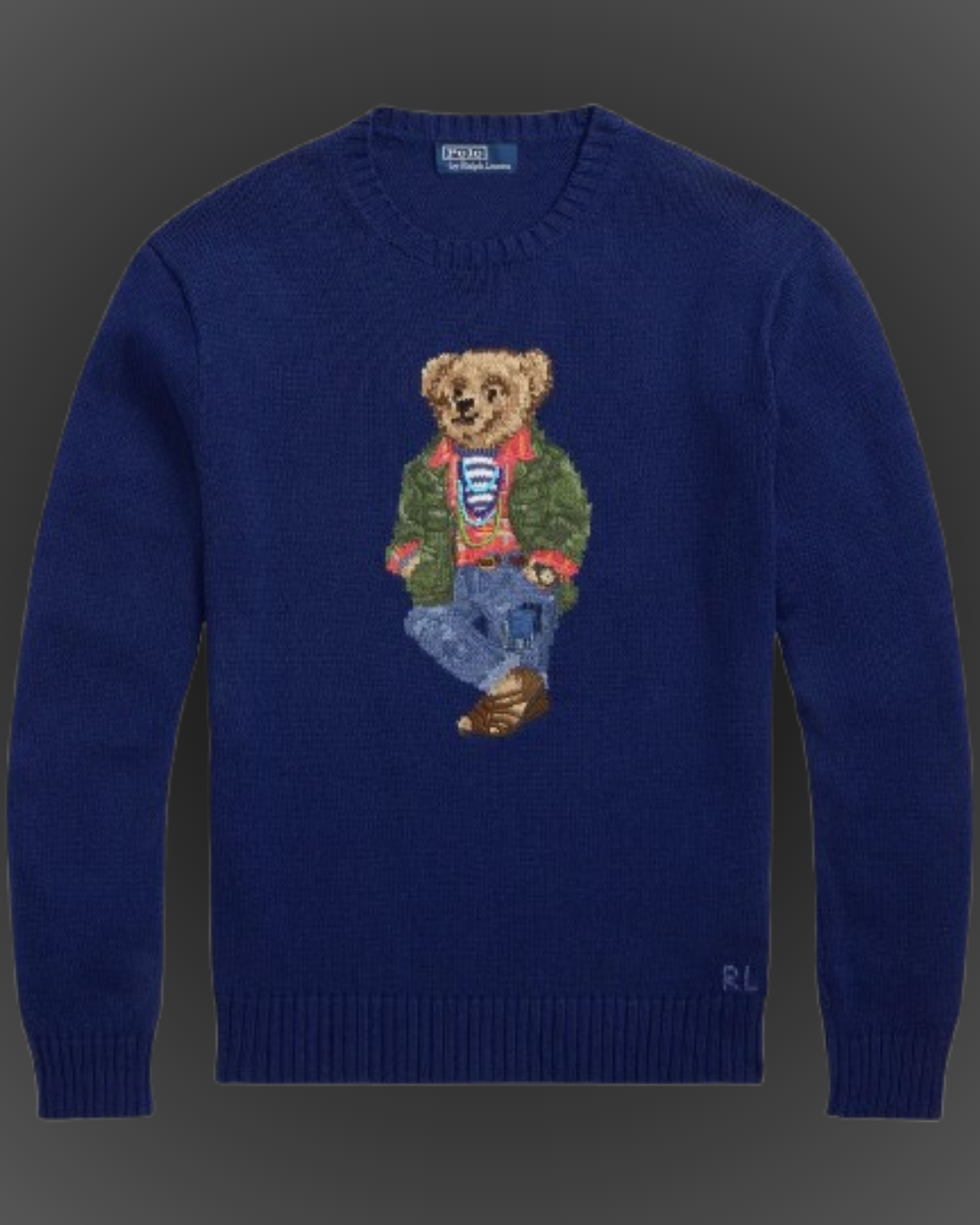 Súeter Polo Bear - Azul