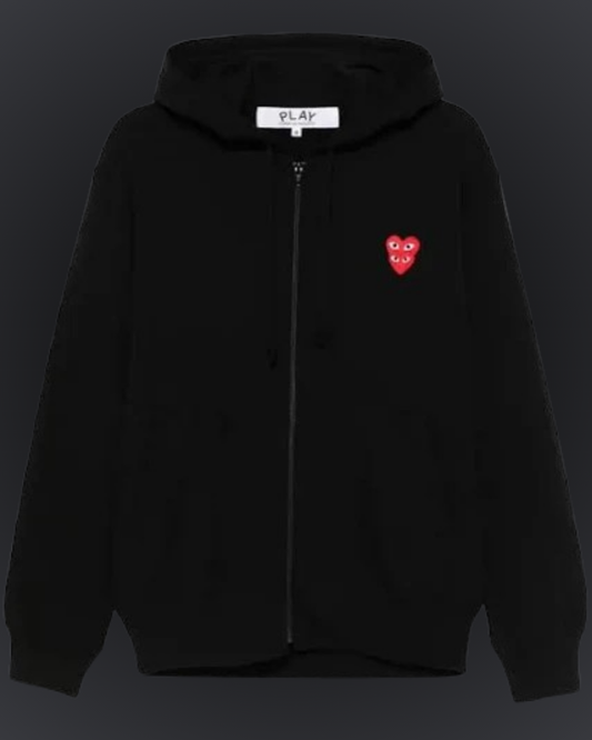 Comme des Garçons Play Family Heart Hoodie